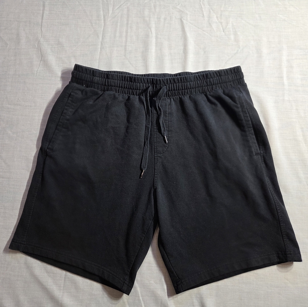 A pair of RSQ sweat shorts, color black